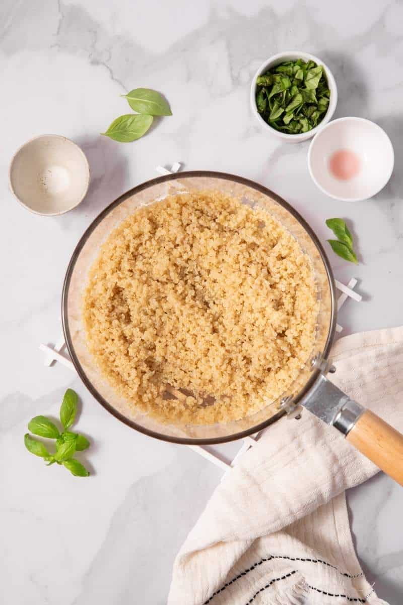 Quinoa Three Bean Salad Cooked Quinoa