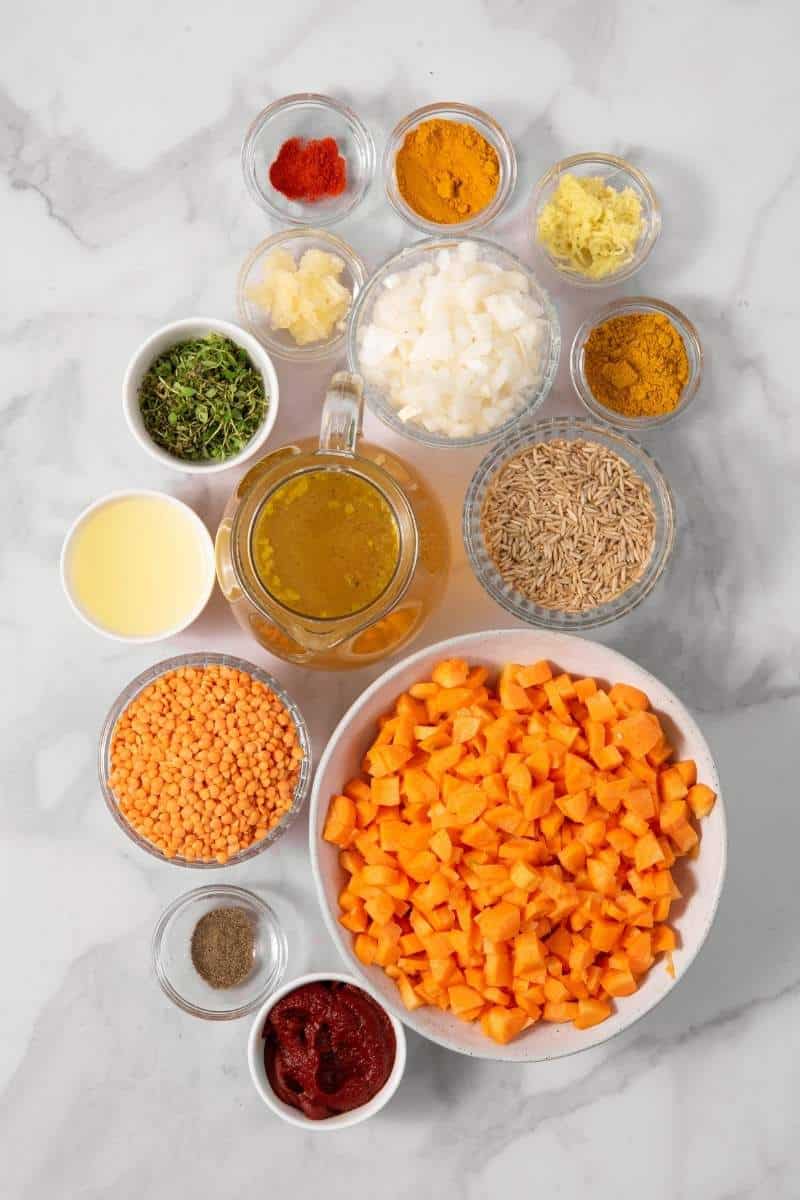 Recipe Blog Post Ingredients