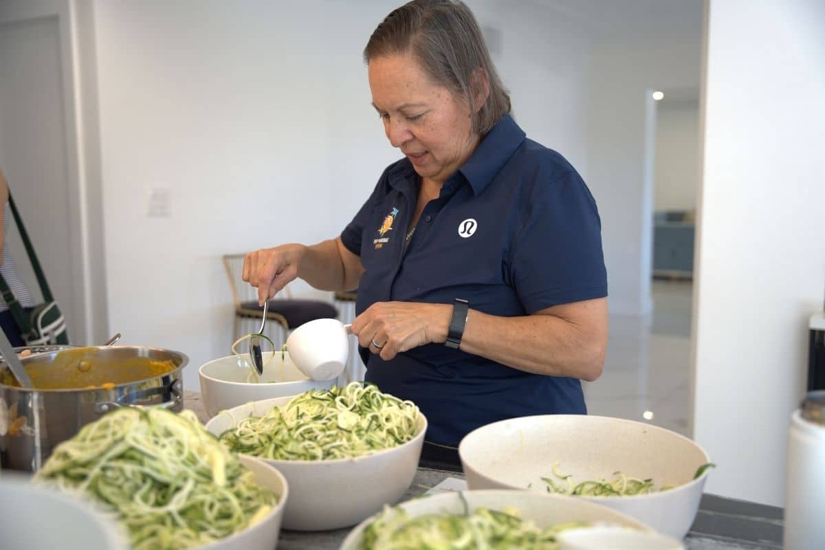 Rosa Plant Based Lunch at the Mastering Diabetes Retreat
