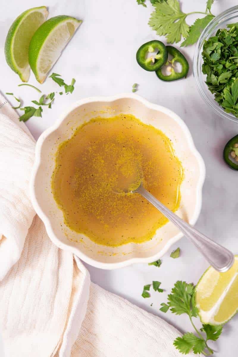 Spicy Black Bean & Lentil Salad Dressing