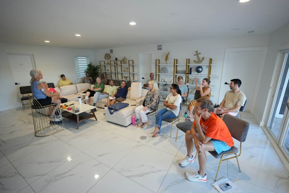 Wendy Class at the Retreat