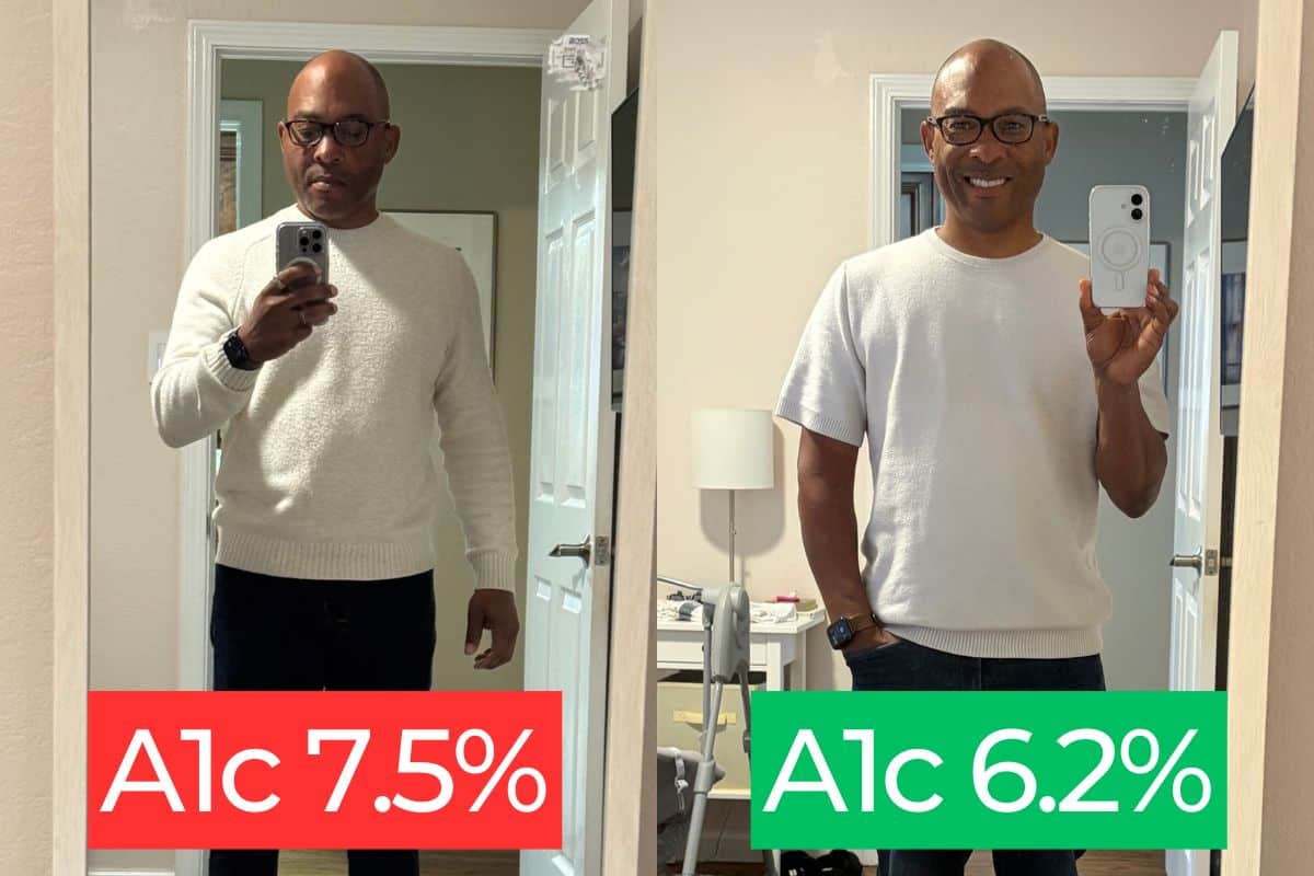 Kevin Before and After A1c
